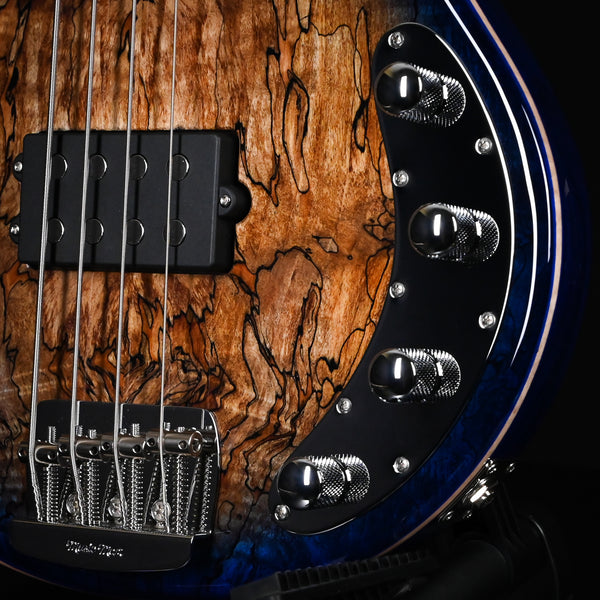 Ernie Ball Music Man BFR StingRay Special Bass Guitar (No. /150)- Paua Blue Burst (F89528)