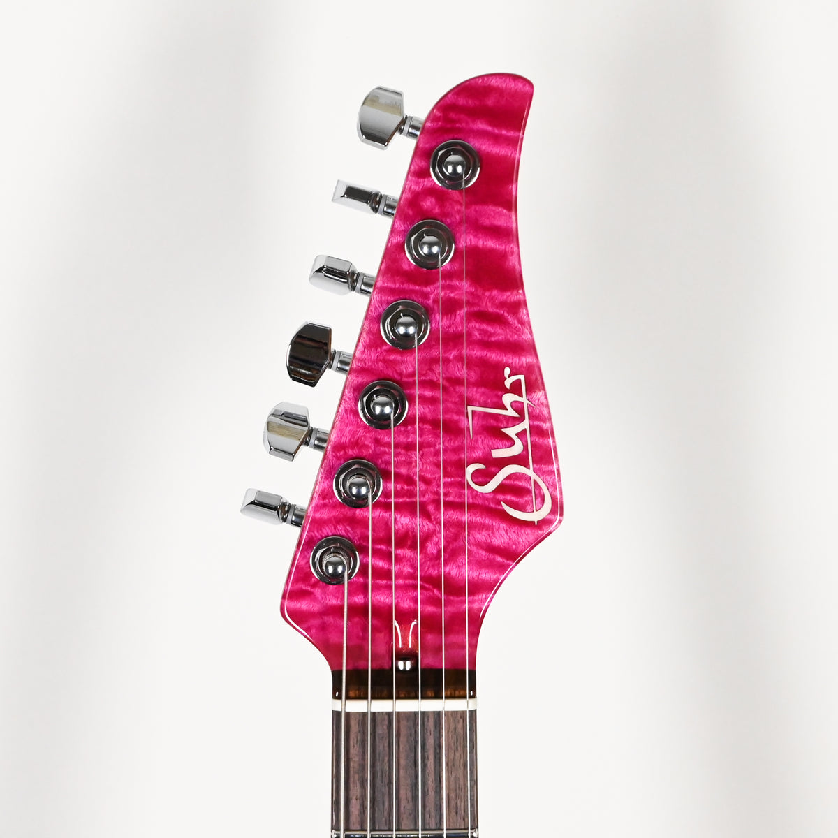 Suhr Custom Modern Electric Guitar- Magenta Pink Stain 2026 (93646)