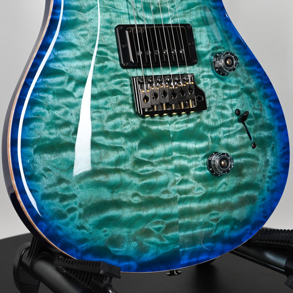 PRS Custom 24 Wood Library w/ 10-Top, Brazilian Rosewood, & 58/15 LT Pickups- Makena Blue 2026 (0427278)