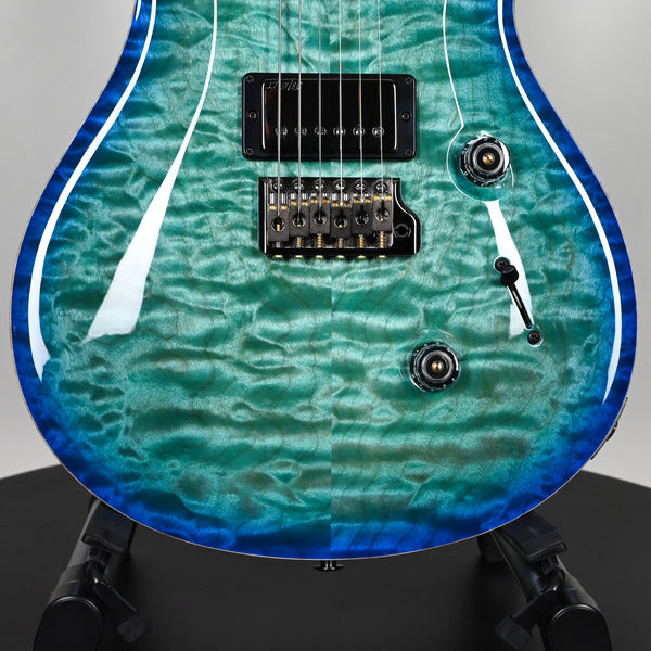PRS Custom 24 Wood Library w/ 10-Top, Brazilian Rosewood, & 58/15 LT Pickups- Makena Blue 2026 (0427278)