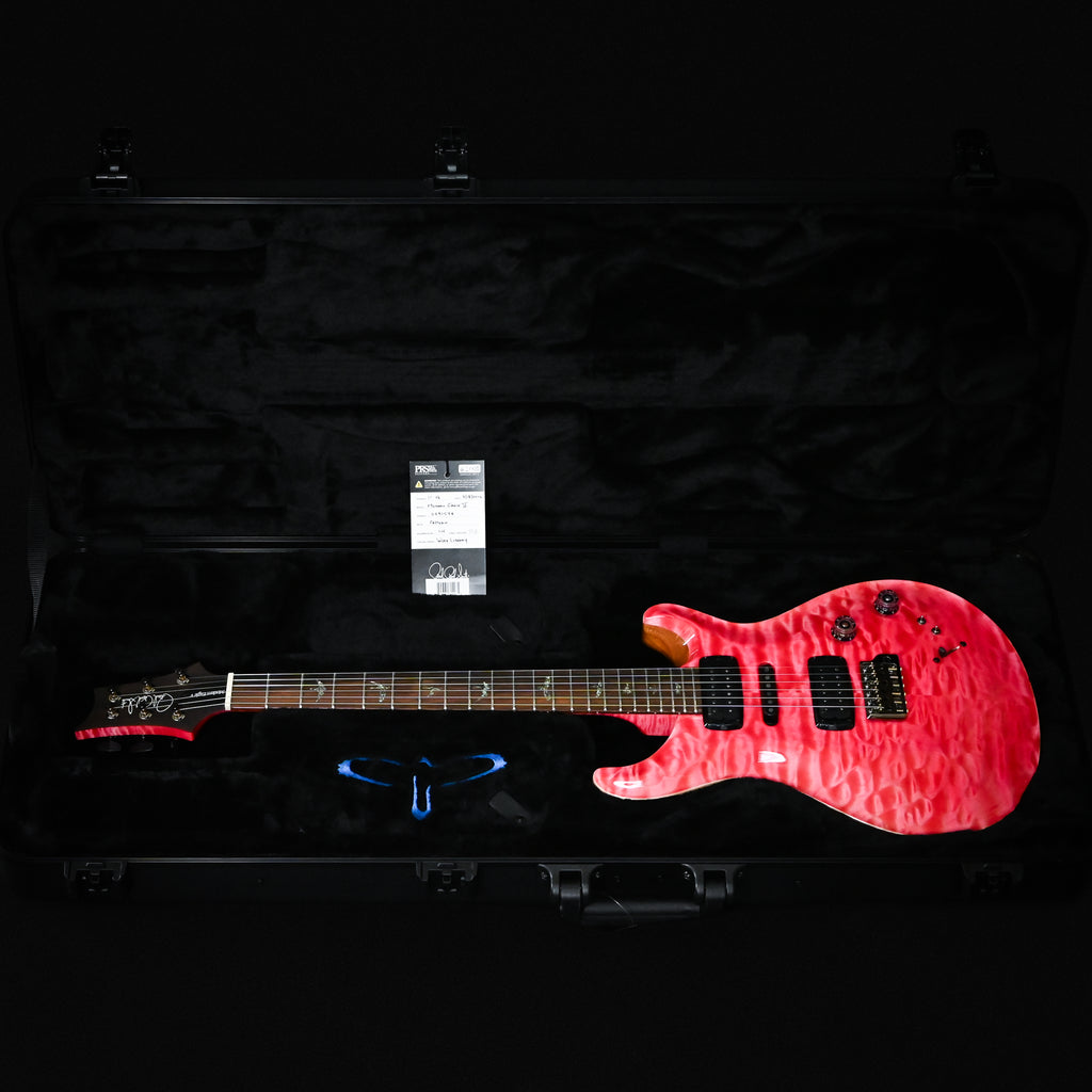 PRS Modern Eagle V Wood Library w/ 10-Top & Brazilian Rosewood Fingerboard Electric Guitar- Bonne Pink 2026 (0431579)
