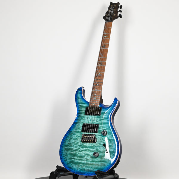 PRS Custom 24 Wood Library w/ 10-Top, Brazilian Rosewood, & 58/15 LT Pickups- Makena Blue 2026 (0427278)