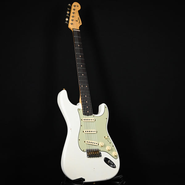 Fender Custom Shop '60 Stratocaster Journeyman- Aged Olympic White 2024 (CZ582215)