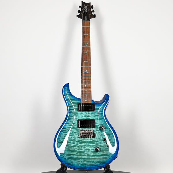 PRS Custom 24 Wood Library w/ 10-Top, Brazilian Rosewood, & 58/15 LT Pickups- Makena Blue 2026 (0427278)
