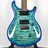 PRS Custom 24 Wood Library w/ 10-Top, Brazilian Rosewood, & 58/15 LT Pickups- Makena Blue 2026 (0427278)