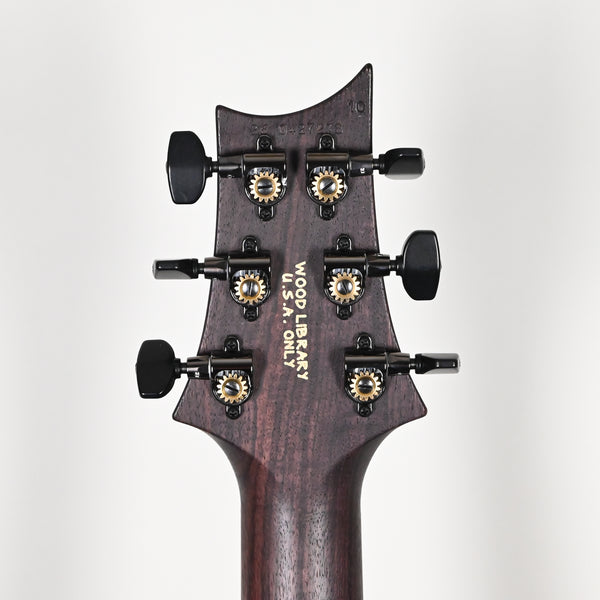 PRS Custom 24 Wood Library w/ 10-Top, Brazilian Rosewood, & 58/15 LT Pickups- Makena Blue 2026 (0427278)