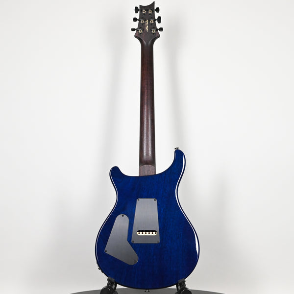 PRS Custom 24 Wood Library w/ 10-Top, Brazilian Rosewood, & 58/15 LT Pickups- Makena Blue 2026 (0427278)