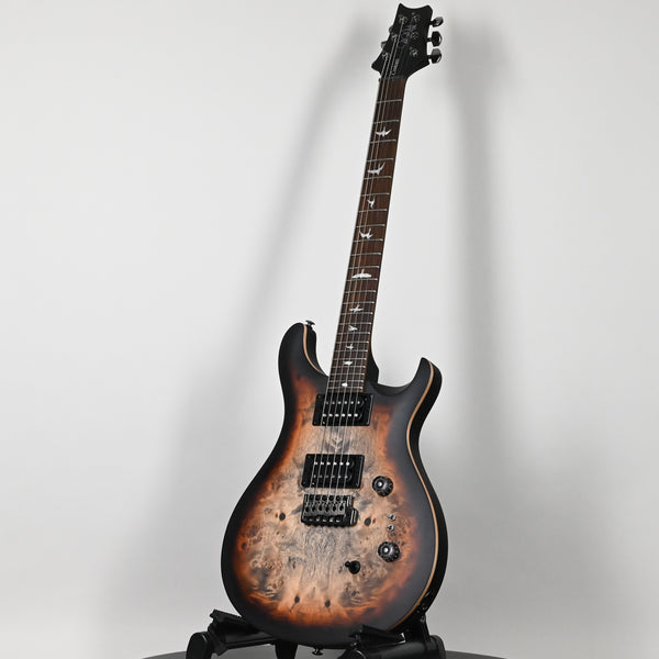 PRS SE Custom 24-08 Poplar Burl Limited Edition- Charcoal Cherry Midnight Burst 2025 (CTIG116968)