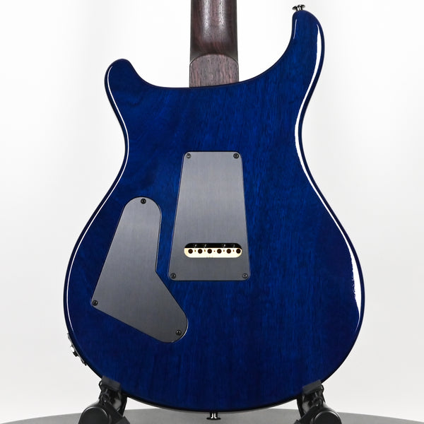 PRS Custom 24 Wood Library w/ 10-Top, Brazilian Rosewood, & 58/15 LT Pickups- Makena Blue 2026 (0427278)