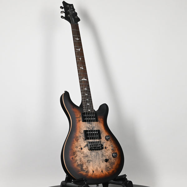 PRS SE Custom 24-08 Poplar Burl Limited Edition- Charcoal Cherry Midnight Burst 2025 (CTIG116968)