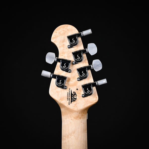 Ernie Ball Music Man BFR Luke 4 HSS w/ Ebony Fingerboard Electric Guitar (No. 69/150)- Green Tide (DO1543)