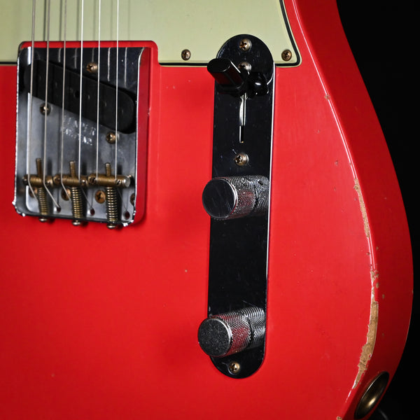 Fender Custom Shop '63 Telecaster Relic- Aged Fiesta Red 2024 (CZ582161)