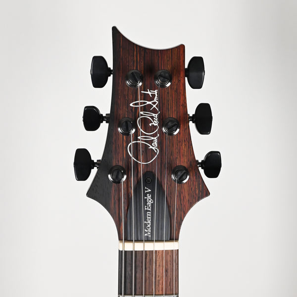 PRS Modern Eagle V Wood Library w/ 10-Top & Brazilian Rosewood Fingerboard Electric Guitar- Faded Blue Jean Wraparound 2025 (0416651)