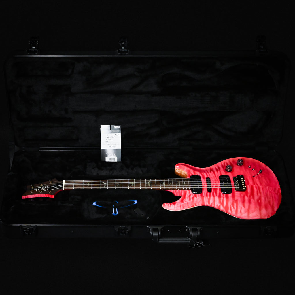 PRS Modern Eagle V Wood Library w/ 10-Top & Brazilian Rosewood Fingerboard Electric Guitar- Bonne Pink 2026 (0431546)