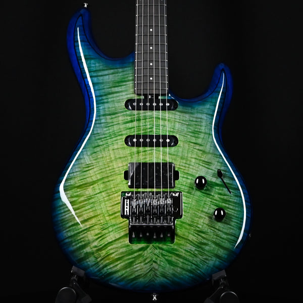 Ernie Ball Music Man BFR Luke 4 HSS w/ Ebony Fingerboard Electric Guitar (No. 69/150)- Green Tide (DO1543)