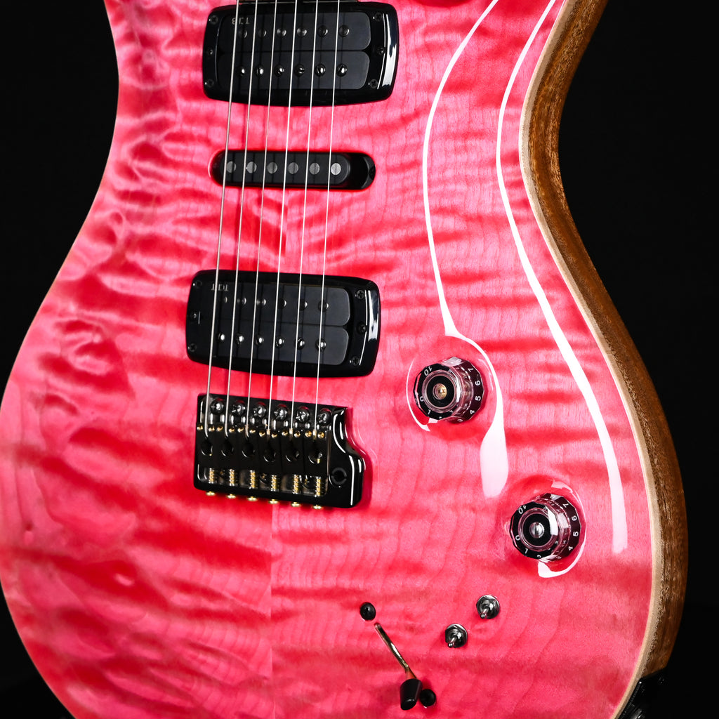 PRS Modern Eagle V Wood Library w/ 10-Top & Brazilian Rosewood Fingerboard Electric Guitar- Bonne Pink 2026 (0431546)