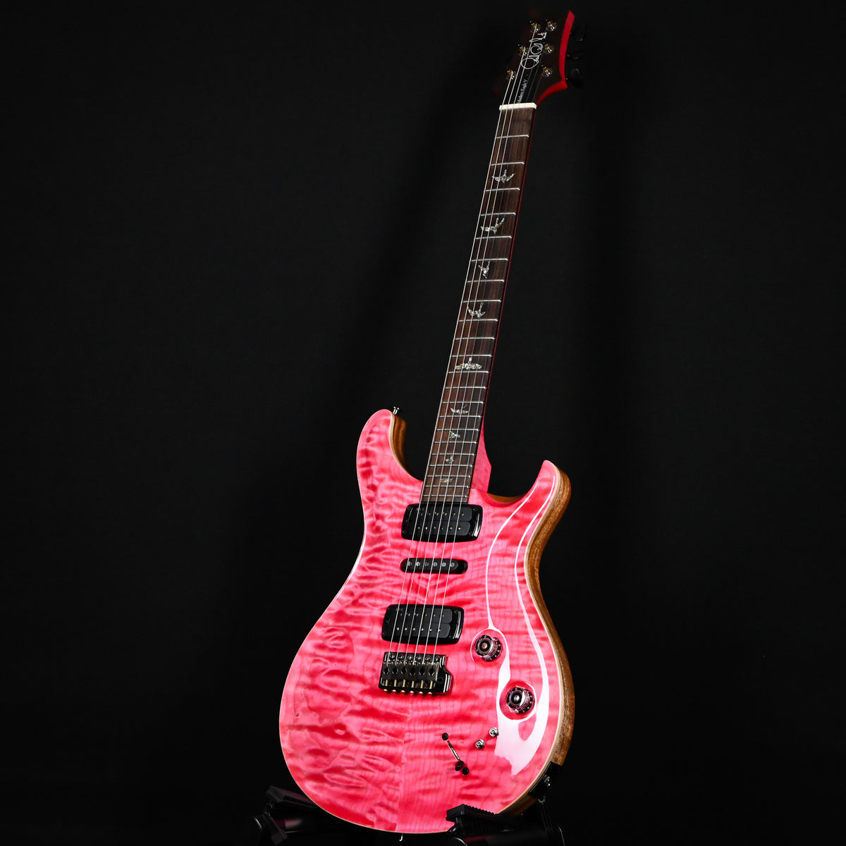 PRS Modern Eagle V Wood Library w/ 10-Top & Brazilian Rosewood Fingerboard Electric Guitar- Bonne Pink 2026 (0431546)