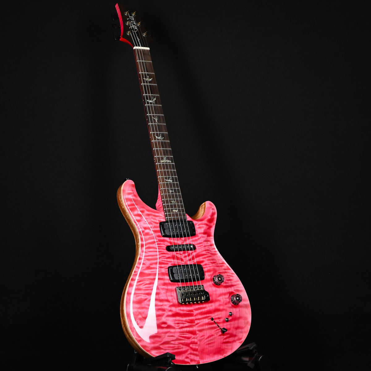 PRS Modern Eagle V Wood Library w/ 10-Top & Brazilian Rosewood Fingerboard Electric Guitar- Bonne Pink 2026 (0431546)