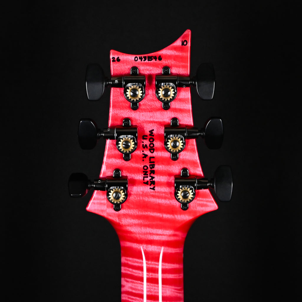 PRS Modern Eagle V Wood Library w/ 10-Top & Brazilian Rosewood Fingerboard Electric Guitar- Bonne Pink 2026 (0431546)