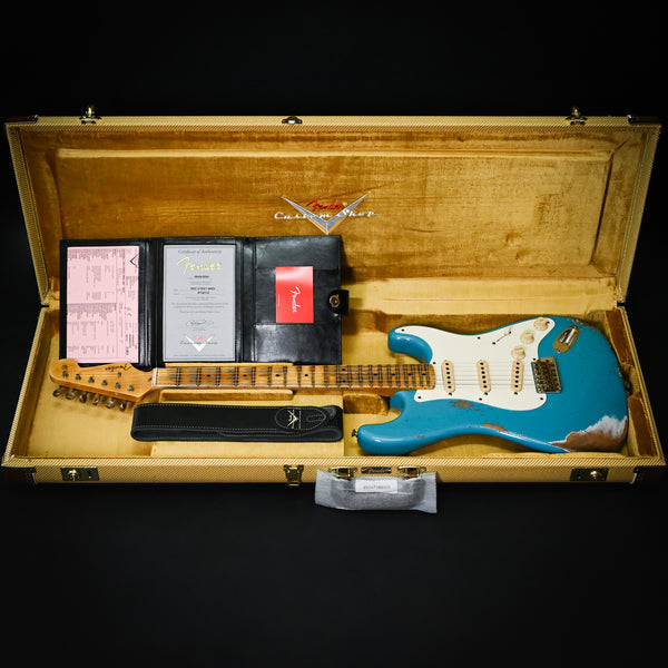 Fender Custom Shop 1957 Stratocaster Heavy Relic- Taos Turquoise 2024 (R136112)