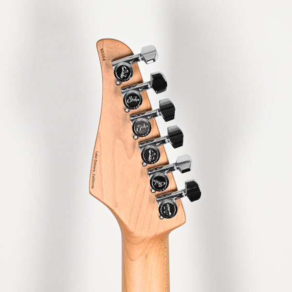 Suhr Modern Plus Electric Guitar- Faded Trans Whale Blue Burst 2026 (93364)