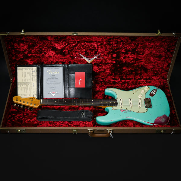 Fender Custom Shop 1962 Stratocaster w/ Josefina Handwound Pickups Heavy Relic- Sea Foam Green/ Pink Paisley 2025 (R143958)