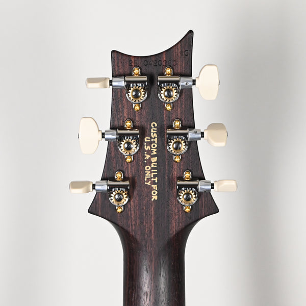 PRS Custom 24 Wood Library w/ 10-Top, Brazilian Rosewood, & 58/15 LT Pickups- Aquableux Purple Burst 2025 (0420380)