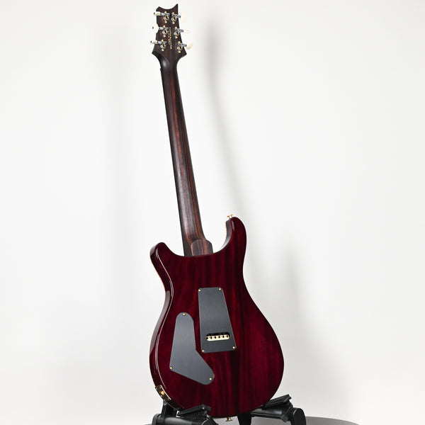 PRS Custom 24 Wood Library w/ 10-Top, Brazilian Rosewood, & 58/15 LT Pickups- Aquableux Purple Burst 2025 (0420380)