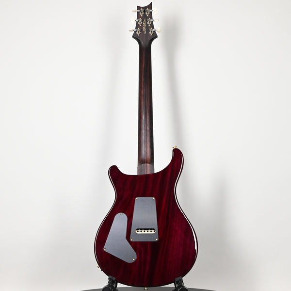 PRS Custom 24 Wood Library w/ 10-Top, Brazilian Rosewood, & 58/15 LT Pickups- Aquableux Purple Burst 2025 (0420380)