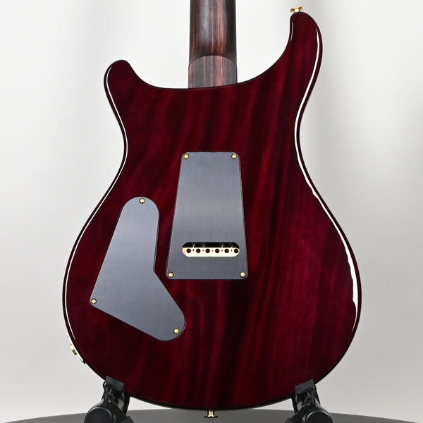 PRS Custom 24 Wood Library w/ 10-Top, Brazilian Rosewood, & 58/15 LT Pickups- Aquableux Purple Burst 2025 (0420380)