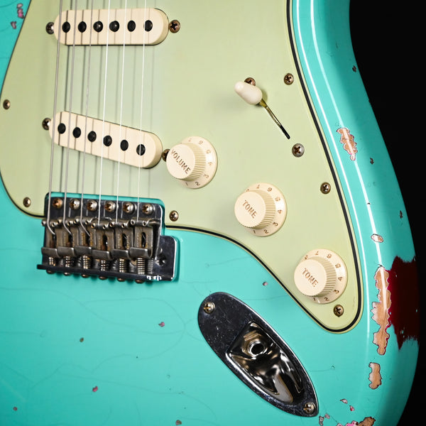 Fender Custom Shop 1962 Stratocaster w/ Josefina Handwound Pickups Heavy Relic- Sea Foam Green/ Pink Paisley 2025 (R143958)