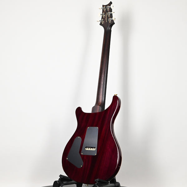 PRS Custom 24 Wood Library w/ 10-Top, Brazilian Rosewood, & 58/15 LT Pickups- Aquableux Purple Burst 2025 (0420380)