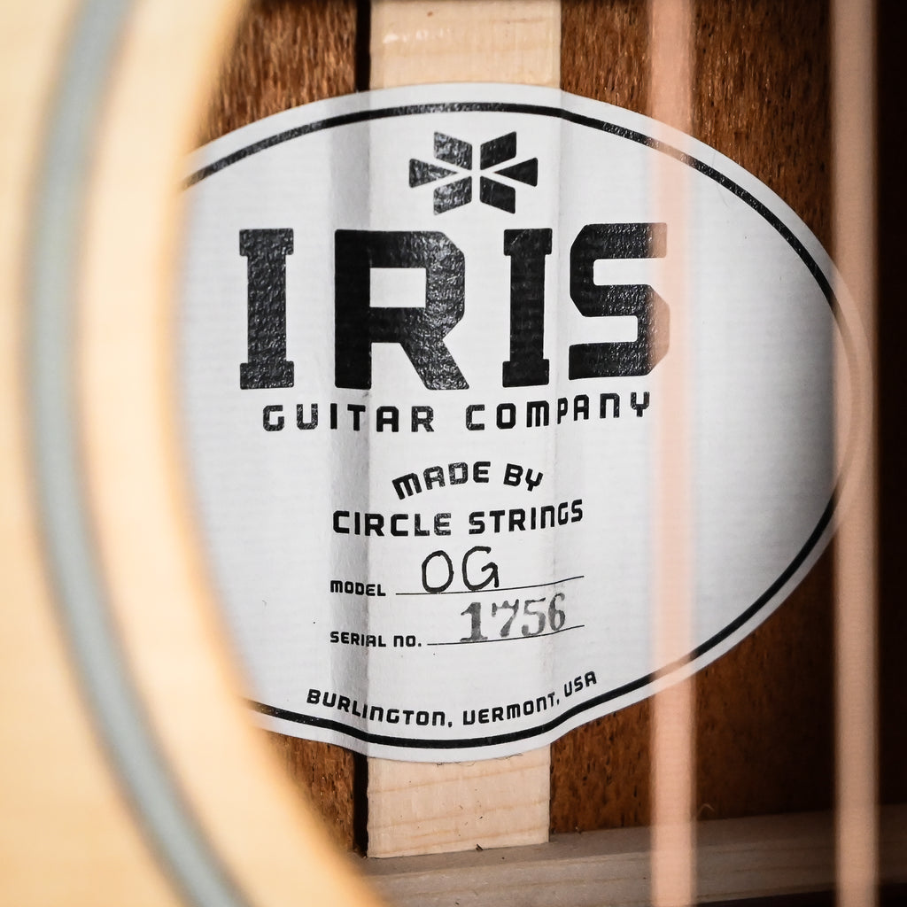 Iris OG Acoustic Guitar 2026 (1756)