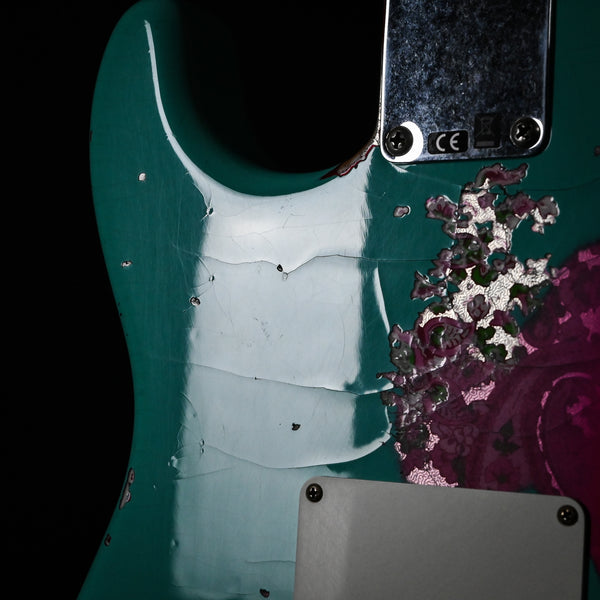 Fender Custom Shop 1962 Stratocaster w/ Josefina Handwound Pickups Heavy Relic- Sea Foam Green/ Pink Paisley 2025 (R143958)