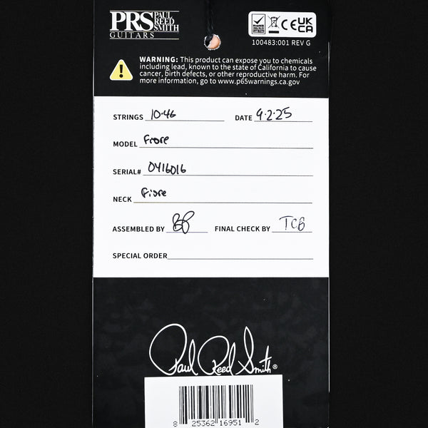 *Signed* PRS Fiore Mark Lettieri Signature Electric Guitar- Sugar Moon 2025 (0416016) *Signed by Mark Lettieri*