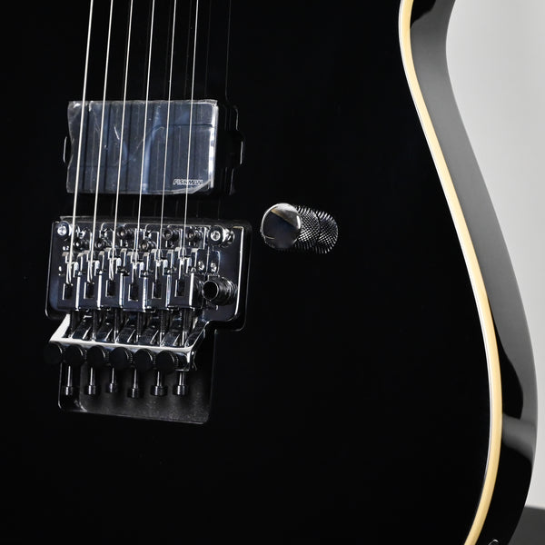Jackson Pro Plus Series SL1A Soloist Limited Edition Electric Guitar- Gloss Black w/ Aged White Binding (ICJ2502932)