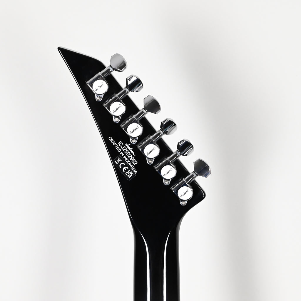 Jackson Pro Plus Series SL1A Soloist Limited Edition Electric Guitar- Gloss Black w/ Aged White Binding (ICJ2502932)