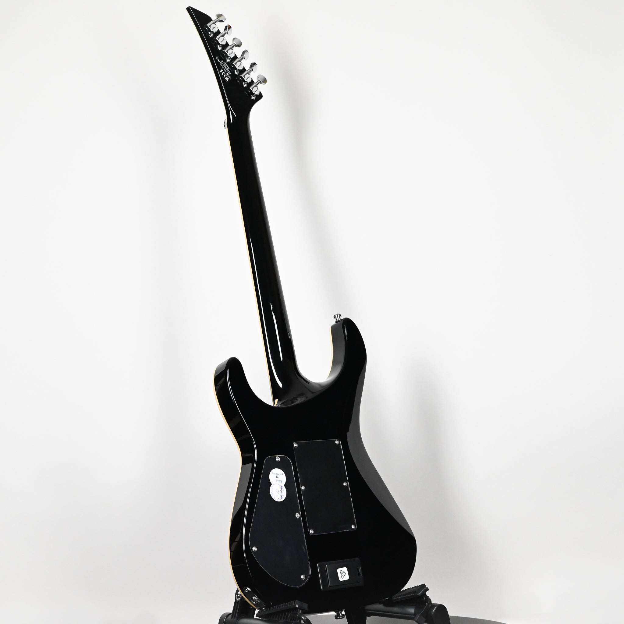 Jackson Pro Plus Series SL1A Soloist Limited Edition Electric Guitar- Gloss Black w/ Aged White Binding (ICJ2502932)