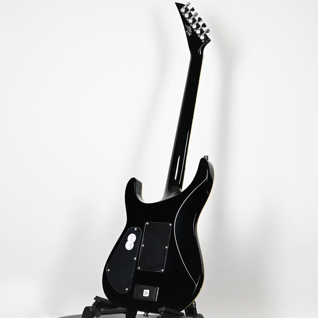 Jackson Pro Plus Series SL1A Soloist Limited Edition Electric Guitar- Gloss Black w/ Aged White Binding (ICJ2502932)