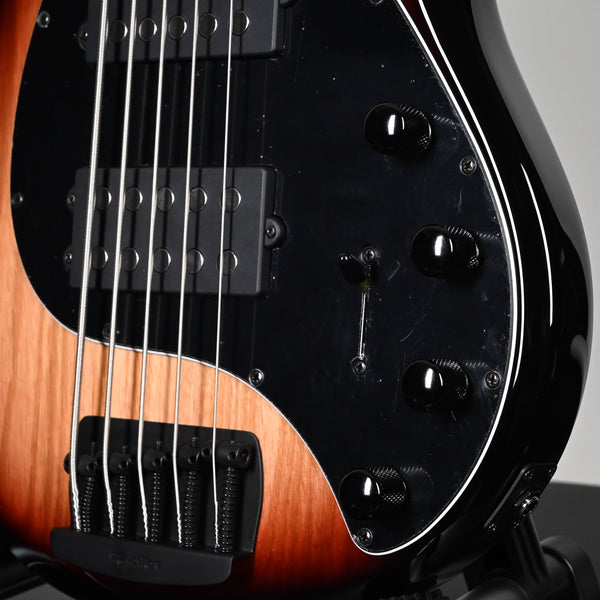 Ernie Ball Music Man StringRay 5 HH Special Bass Guitar- Faded Vintage Sunburst (K07052)