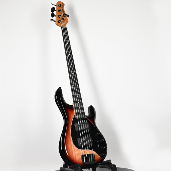 Ernie Ball Music Man StringRay 5 HH Special Bass Guitar- Faded Vintage Sunburst (K07052)