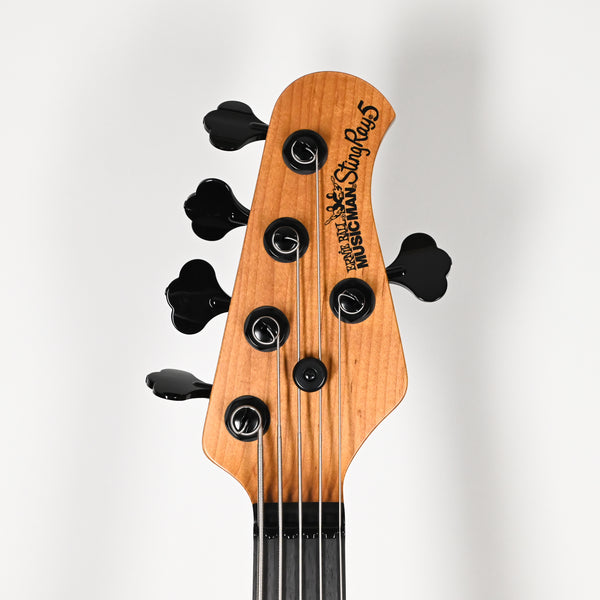 Ernie Ball Music Man StringRay 5 HH Special Bass Guitar- Faded Vintage Sunburst (K07052)