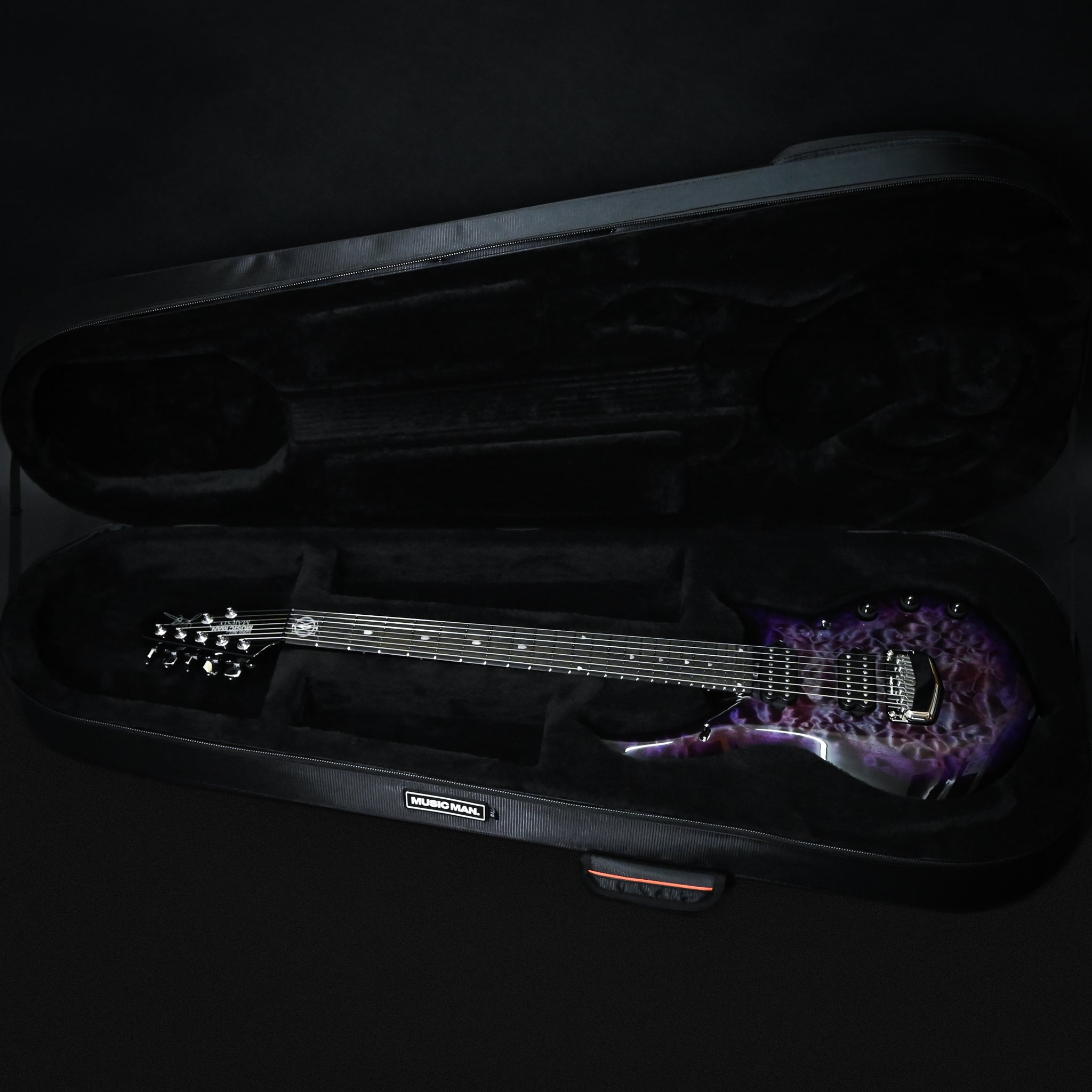 Ernie Ball Music Man Majesty Premium Select 7 String - Purple Nebula II 2026 (M021667)