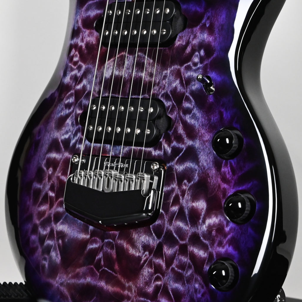 Ernie Ball Music Man Majesty Premium Select 7 String - Purple Nebula II 2026 (M021667)