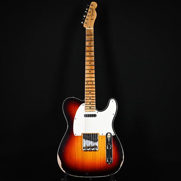 Fender Custom Shop '59 Telecaster Custom Relic- Wide Fade Chocolate 3 Tone Sunburst 2024 (CZ552116)