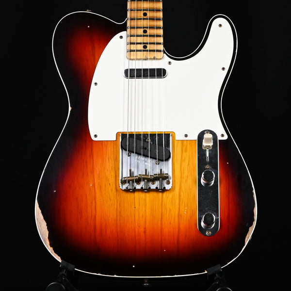 Fender Custom Shop '59 Telecaster Custom Relic- Wide Fade Chocolate 3 Tone Sunburst 2024 (CZ552116)