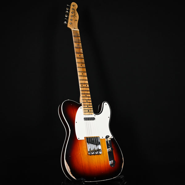 Fender Custom Shop '59 Telecaster Custom Relic- Wide Fade Chocolate 3 Tone Sunburst 2024 (CZ552116)