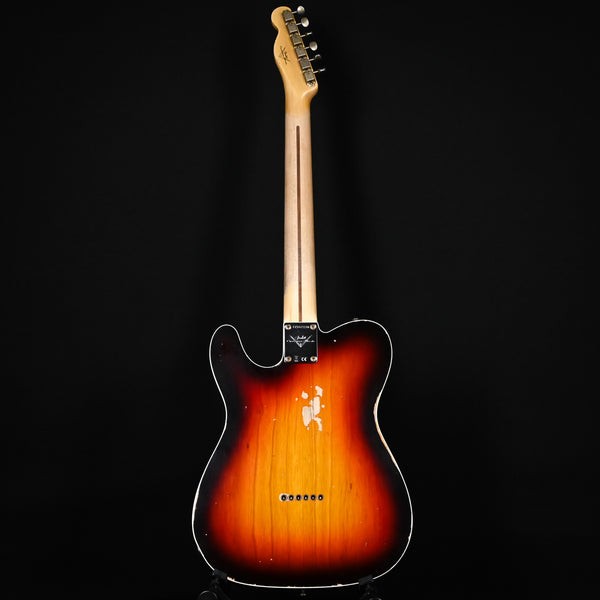 Fender Custom Shop '59 Telecaster Custom Relic- Wide Fade Chocolate 3 Tone Sunburst 2024 (CZ552116)