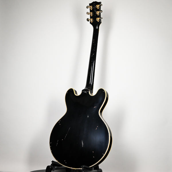 ON HOLD Gibson Custom Keith Richards 1960 ES-355 Collector’s Edition, Signed Guitar and Label, Ebony (#18) ON HOLD