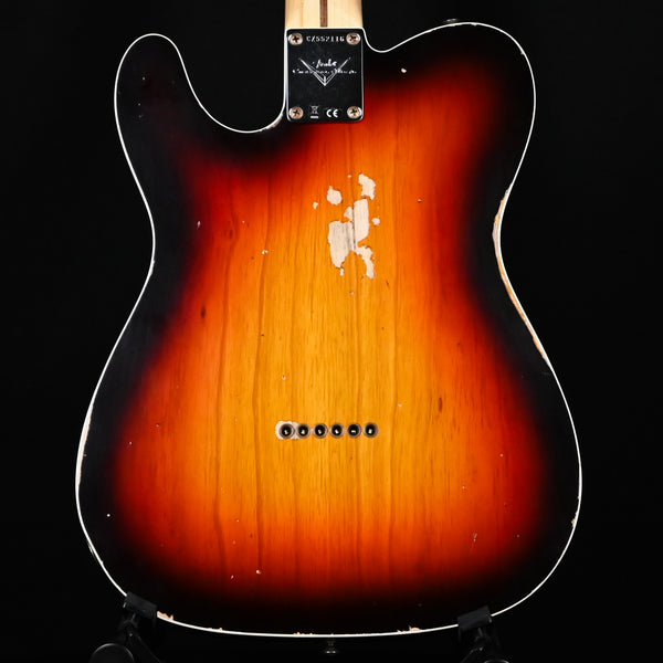 Fender Custom Shop '59 Telecaster Custom Relic- Wide Fade Chocolate 3 Tone Sunburst 2024 (CZ552116)